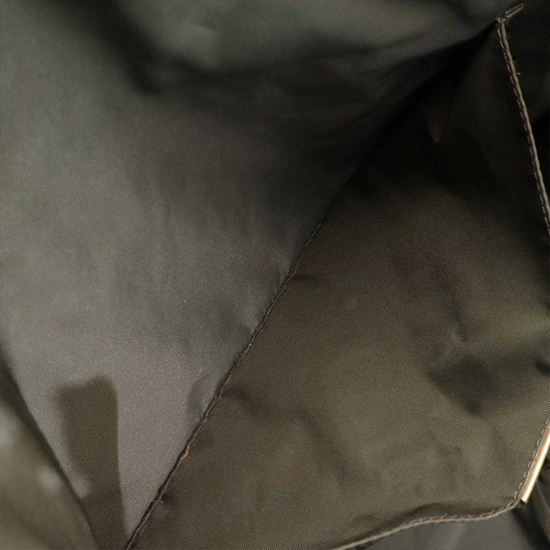 Gucci GG Canvas Sherry Line Tote Bag Leather Shoulder Bag Used thumbnail 7