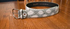 Tailored Sportsman Trophy Hunter belt for breeches lizard green Medium $150