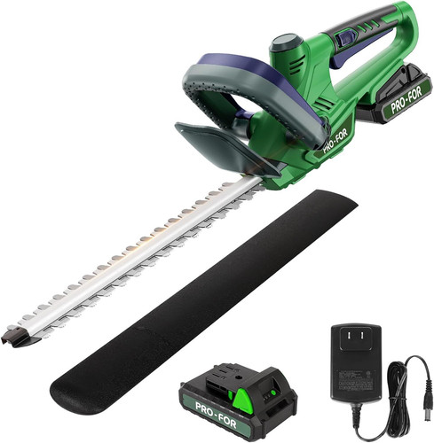 With Battery And Charger, 20v Bush Green & Gray