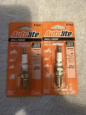 2-Pack Autolite 4164 Small Engine Spark Plug Briggs & Stratton NGK D6EA DCPR6E
