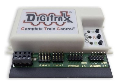 Digitrax DS78V Eight Servo LocoNet Stationary- Accessory Decoder Turnout Control