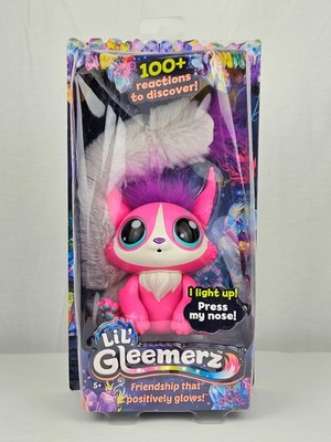 Lil Gleemerz Amiglow Talking Lemur Light Up Tail Eyes with Sounds - NEW
