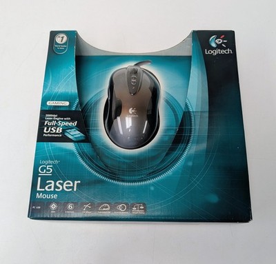 Logitech G5 Laser Gaming Mouse 2000dpi Laser New/Sealed