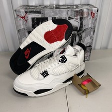New SZ 12 Men Nike Air Jordan 4 Retro OG FC Flight Club IM4002-100 Sail