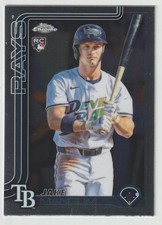 2025 Topps Chrome Update Jake Mangum #USC176 RC Rays