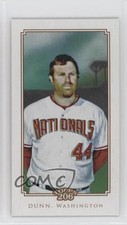 2010 Topps 206 Mini Piedmont Back Adam Dunn #278 0t2