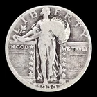1930 Liberty Standing Silver Quarter