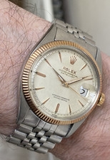 Rolex Oyster Perpetual Datejust 36 Ref. 6605 "Butterfly" 18K Rose Gold Bezel
