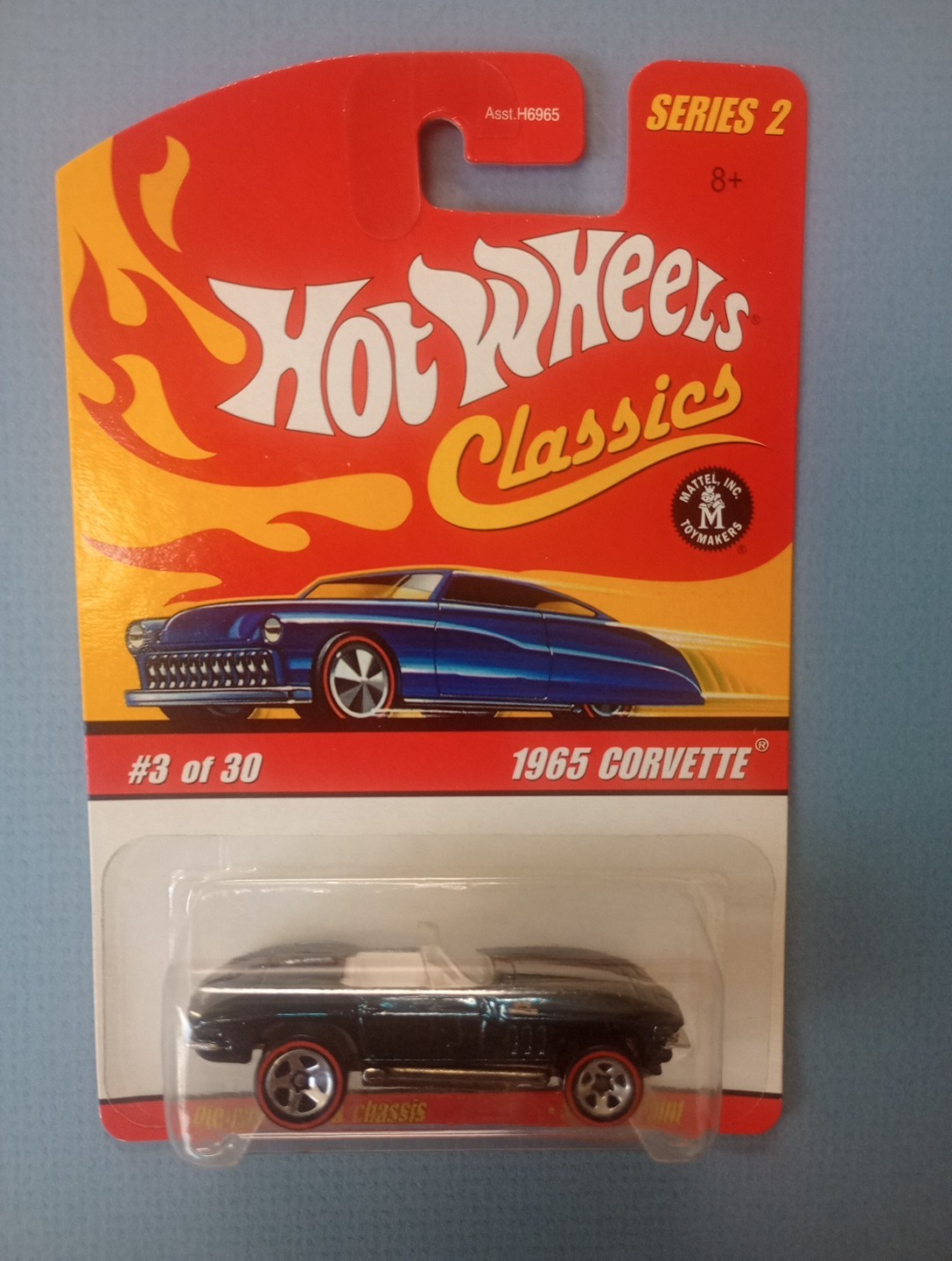 HOT WHEELS CLASSICS 2005 SERIES 2 #3 OF 30 1965 CORVETTE B10