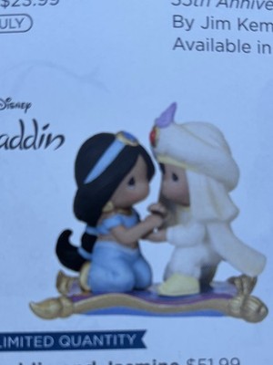 Hallmark 2026 Keepsake LIMITED Aladdin Jasmine Disney Precious Moments Ornament