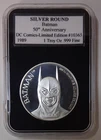 1 oz Silver Round/Medal 1989 Batman - 50th Anniversary – Chicagoland Processing