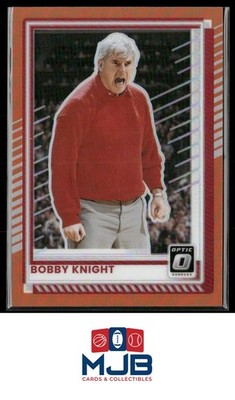 2025-26 Donruss Bobby Knight Optic Orange #/175 #197 Indiana Hoosiers