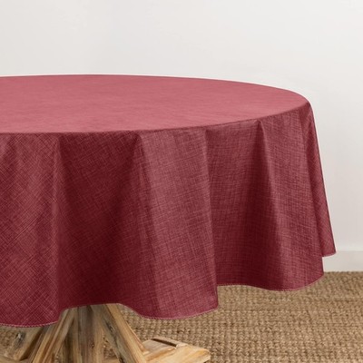 Home Fashions Monterey Linen Inspired Water- and Stain-Resistant Vinyl