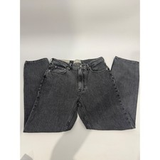 Everlane The Original Cheeky Straight Leg Jeans Grey 29R Organic Cotton Stretch