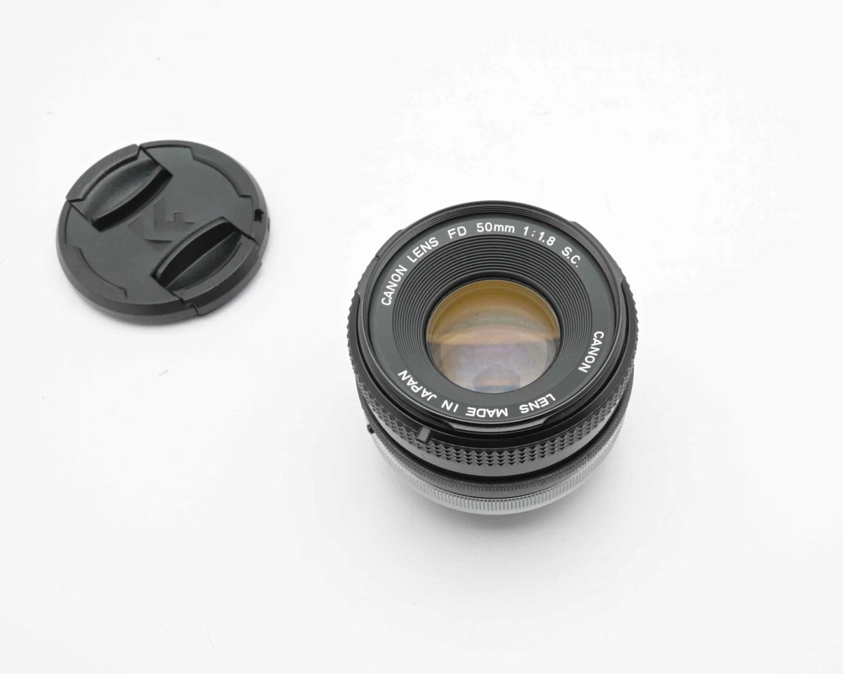 Canon FD f/1.8 Camera Lenses 50mm Focal for sale | eBay