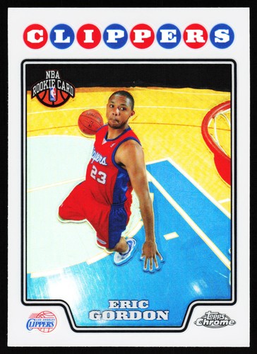 2008 Topps Chrome Eric Gordon #187 card