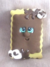 NEW "TOASTER PASTRY" CHOCOLATE SMORES FLAVOR DESK BUDDY SHELF SITTER