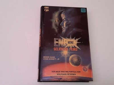 Enemy Mine - Geliebter Feind VHS German PAL CBS Fox Video Hartbox Dennis Quaid