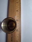 Miniature Vintage Solid Brass Ribbed Bucket Vase Dollhouse Decoration  — photo 5