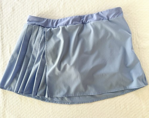 Avia plissierter Damen großer Tennis Golf Pickleball Rock Skort hell staubblau