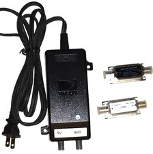 50dB HIGH GAIN DIGITAL HDTV ANTENNA PREAMPLIFIER VHF UHF with SIGNAL BOOSTER