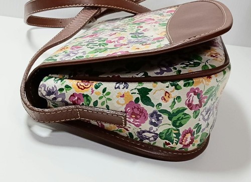 KENZO Shoulder Bag Floral Pattern Crossbody Pochette Super Excellent Condition - Picture 4 of 12