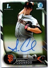 2016 Bowman #CPA-SC Samuel Coonrod Chrome Prospect Autographs
