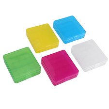 5PCS Portable Battery Box Container 4*18650 Batteries Battery Box