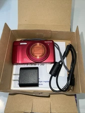 New In A Box-Olympus VR-340 16 Megapixel Compact Camera Red