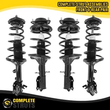 Front Complete Strut Assemblies & Rear Shocks for 2005-2009 Kia Spectra5