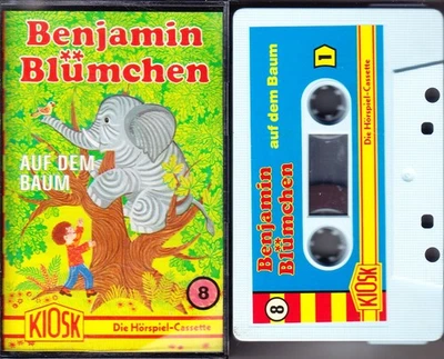 MC Benjamin Blümchen 8 - Benjamin Blümchen auf dem Baum - KIOSK alt blau - Bild 1 von 3