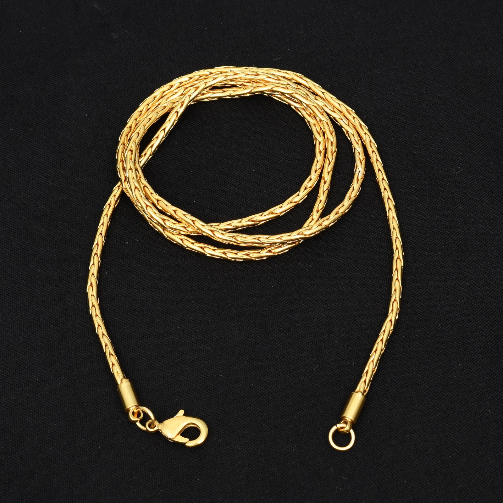 18 Carat Gold Plated Handmade Link 18