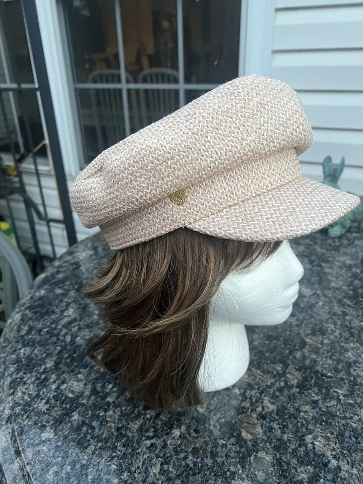 Sombrero conductor Vincent Camuto Shine Tweed totalmente forrado talla única Foto 3 de 4