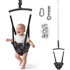 Baby Jumper, with Ceiling Hook, Quick-Entry and Space-Saving Portable Infant ...