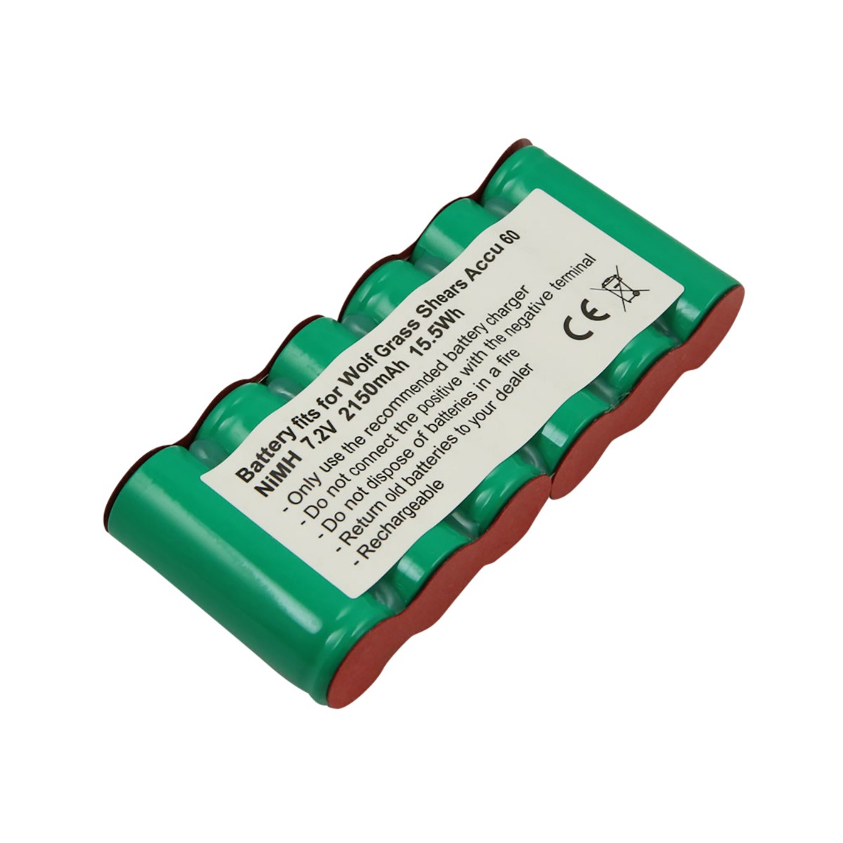 Batterie Cisailles à Herbe Loup ACCU BS60 à Haute Capacité 2150mAh 7.2V Avizar