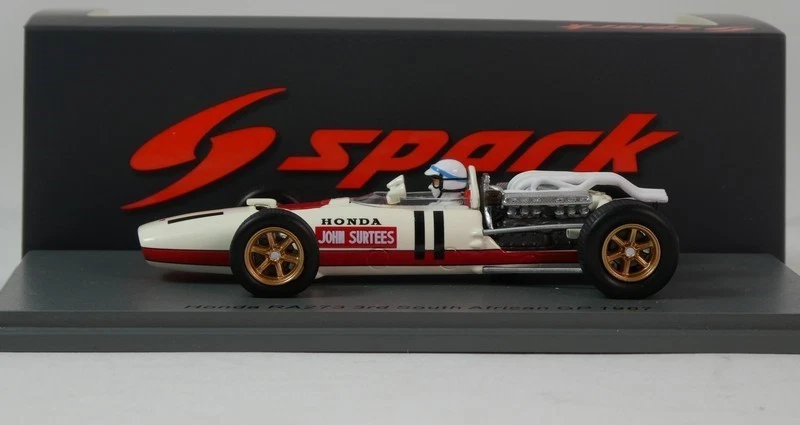 Spark Honda RA273 #11 John Surtees 3er GP de Sudáfrica 1967 1/43 S6222 Foto 3 de 3