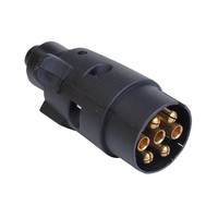 7-Poliger AnhäNger-Stecker Kunststoff AnhäNgerstecker 7-Polig 7Pol. PKW Kfz