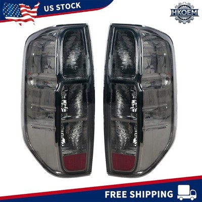 2X Smoke Rear Tail Light for Nissan Frontier 2005 -2015 Suzuki Equator 2009-2012