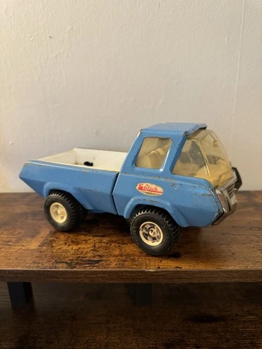 Vintage Tonka Blue Pressed Steel Metal Toy Truck