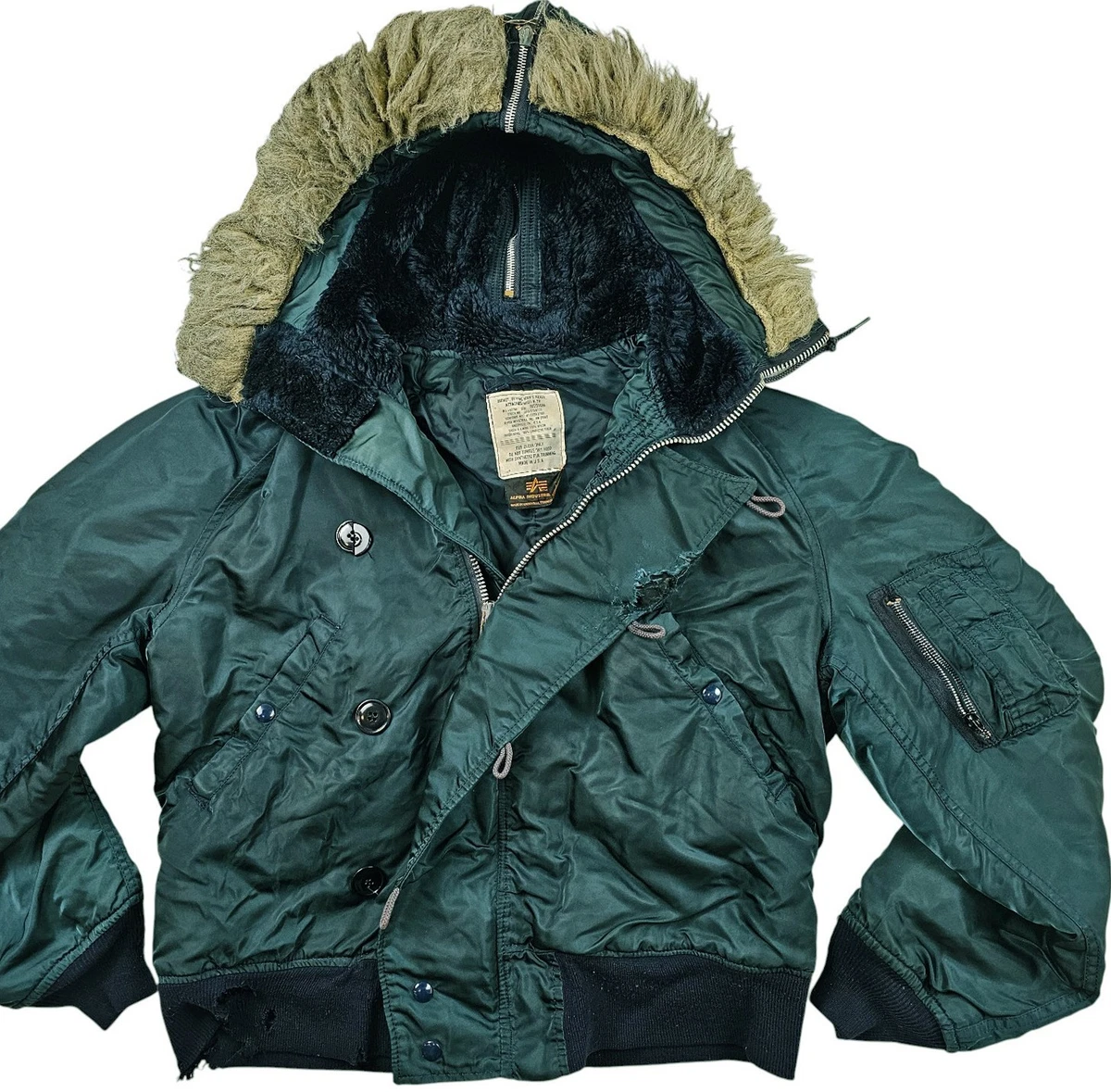 TakuALPHA MADE IN USA 90s n-2b ビンテージ 1990s Alpha Industries