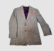 Brooks Brothers MADISON Glen Plaid Wool Sport Coat Blazer Two-Button Men's 42