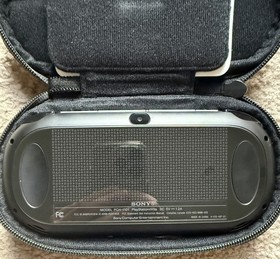 Sony PS Vita PCH-1101 Black Handheld System w/ Charger & PS Vita Case