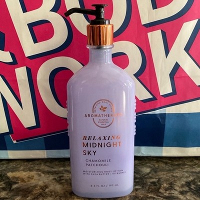 1 BATH & BODY WORKS AROMATHERAPY RELAXING MIDNIGHT SKY CHAMOMILE PATCHOULI
