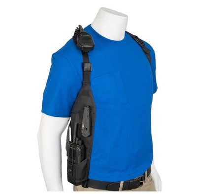 HOLSTERGUY USH-300L Universal Left Side Radio Shoulder Holster Chest Harness USA