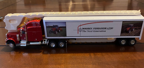 Peterbilt 379 Vintage Semi Truck Limited Edition Massey Ferguson 4200 Die Cast