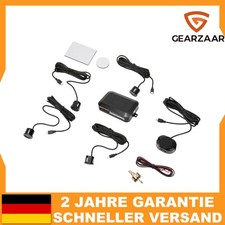 Einparkhilfe 4-Sensoren Universal Auto Schwarz hinten Parkhilfe Nachrüsten PDC