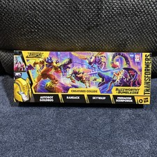 Transformers GOLDBUG RANSACK SCORPONOK SKYWASP Creatures Collide Legacy 4-Pack