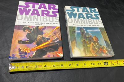 Star Wars Omnimus 2 books Knights of the Old Republic Shadows of the Empire