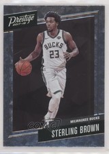 2017-18 Panini Prestige Micro Etch Rookies Sterling Brown #44 l3q