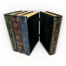 Vintage Decorative Fake Book Hidden Box Decoration - Home Office Wood Cool